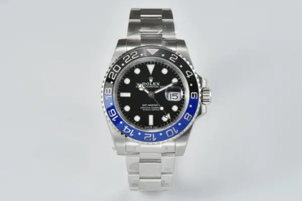 VS Factory Super Clone Rolex GMT-Master II Batman 126710BLNR Black Dial Blue Black Ceramic Bezel Stainless Steel
