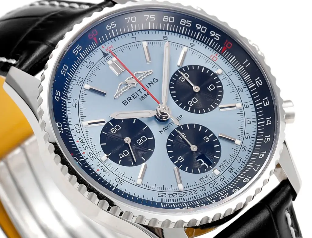 BLS Factory Breitling Navitimer 43mm Blue dial — image 5