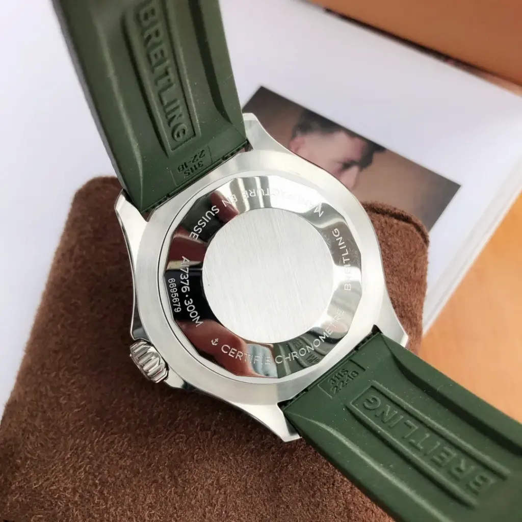 BLS Factory Breitling Superocean 42mm Green dial — image 7