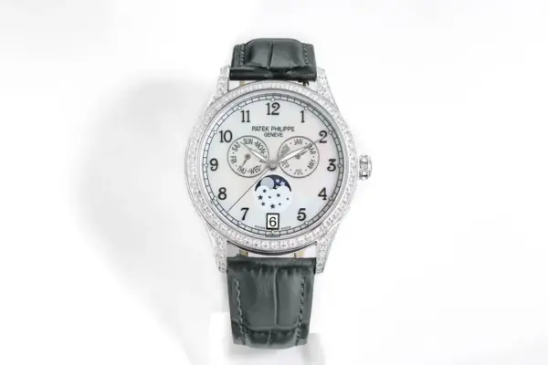 GR Factory Patek Philippe Complications 4947R White Dial Leather Super Clone Replica Watch – Premium Replica Watches