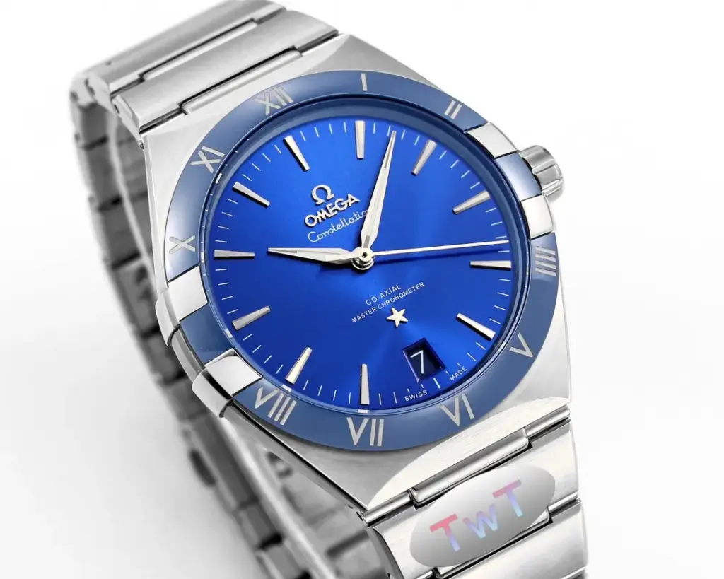Omega Constellation 41mm Blue dial — image 3