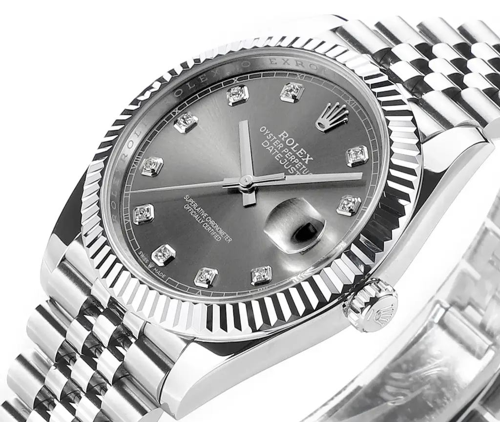 VS Factory Rolex Datejust 41mm Silver dial — image 4