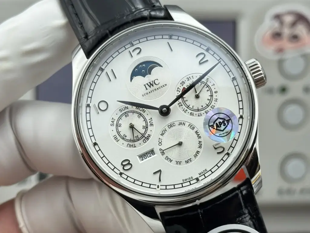 APS Factory IWC Perpetual Calendar Collection White dial — image 4