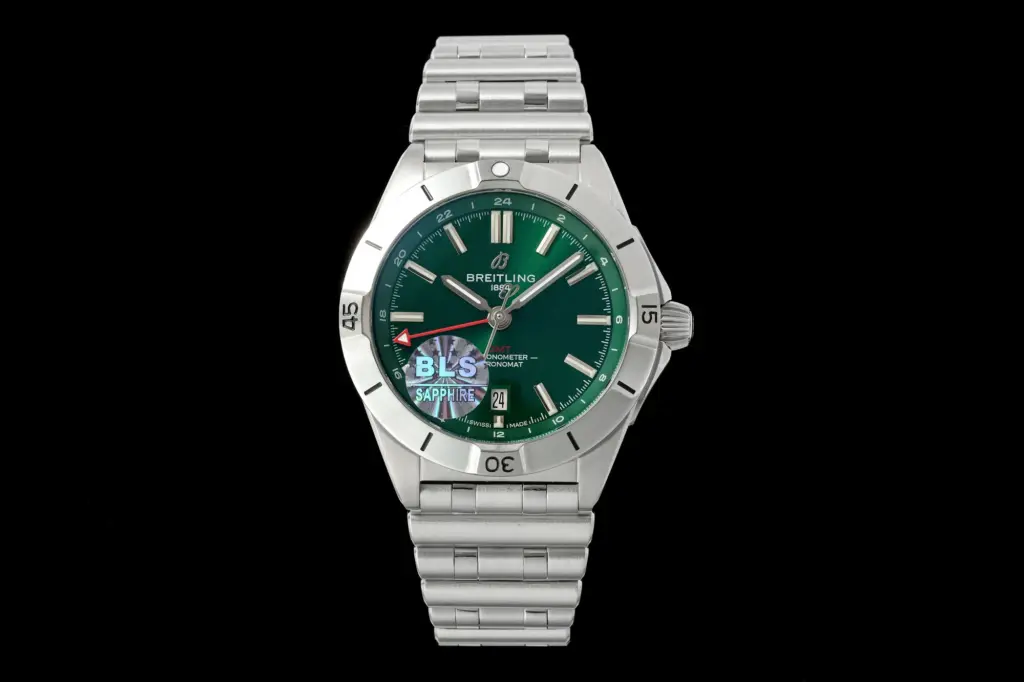 BLS Factory Breitling Superocean Green dial