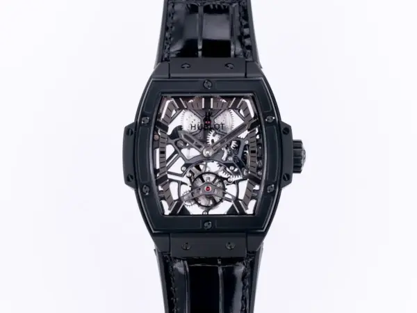 ZF Factory Hublot Masterpiece 906 Black Skeleton Tourbillon Watch with Rose Gold/Platinum Plating – Super Clone Excellence