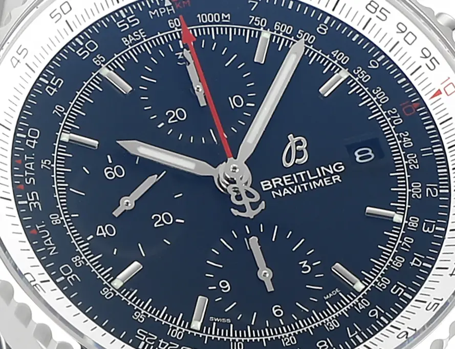 OM Factory Breitling Navitimer Blue dial — image 5