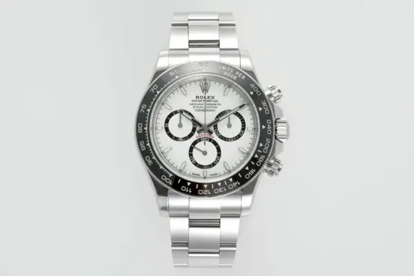 VS Factory Rolex Daytona M126500LN Replica Watch – Silver, Chronograph Style with Premium Watches Craftsmanship