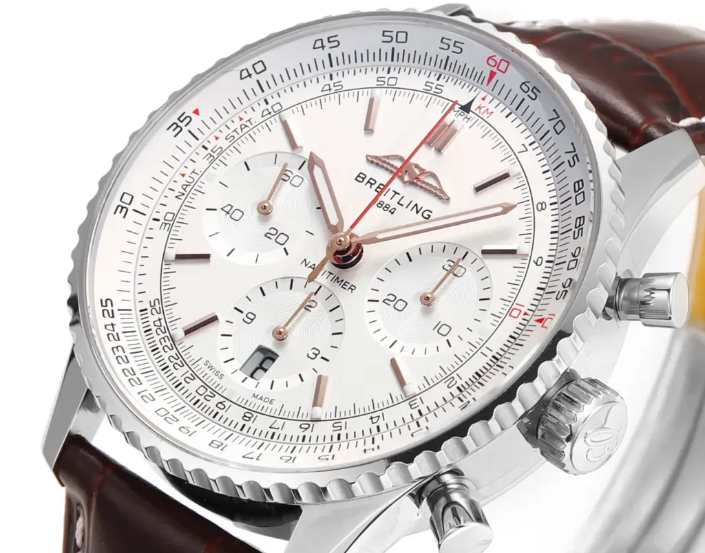 BLS Factory Breitling Navitimer Silver dial — image 4