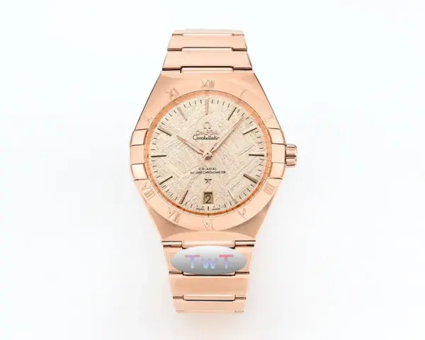OMEGA Constellation 41mm Rose Gold VSF Watch Replica
