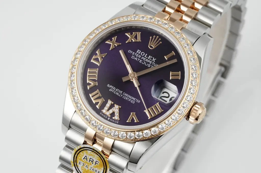 AR Factory Rolex Datejust 31mm Aubergine Diamond dial — image 2
