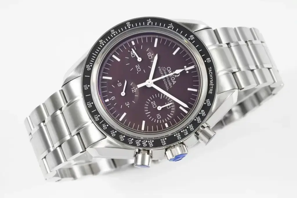 VS Factory Omega Speedmaster Burgundy dial — image 4