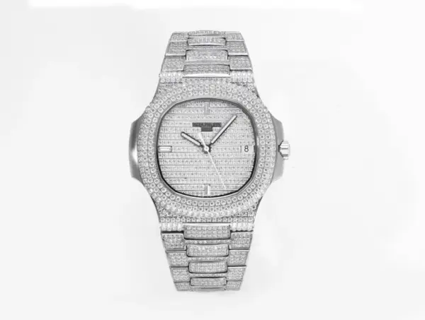 TW Factory Patek Philippe Nautilus 5719/10G Platinum Super Clone Replica Watch
