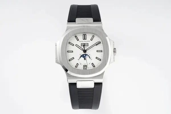Patek Philippe Nautilus 5726/1A Blue Rubber Super Clone Replica Watch