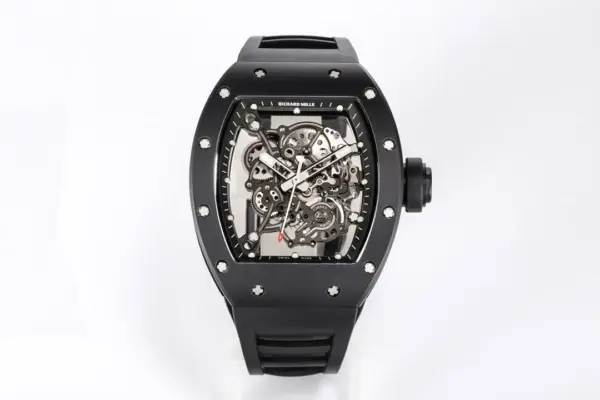 APS Factory Richard Mille RM055 Black Rubber Super Clone Watch – Premium Replica Richard Mille