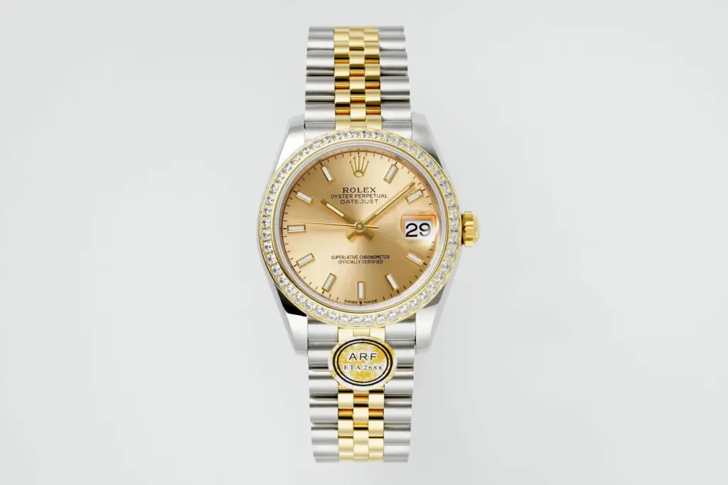 AR Factory Rolex Datejust 31mm Champagne dial