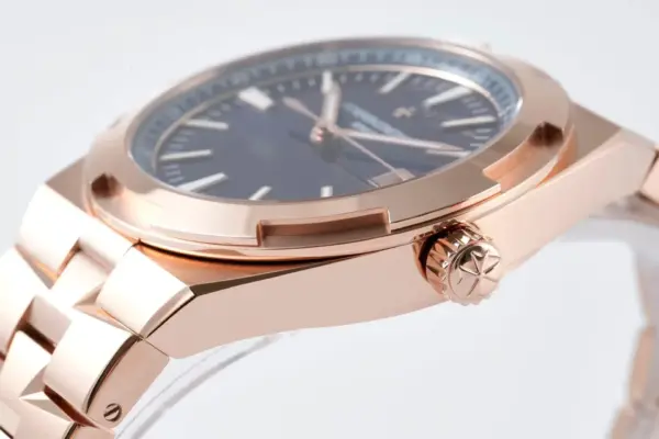 GS Factory Vacheron Constantin Overseas 4500V Series – Rose Gold Case, Blue Dial, Automatic Super Clone Watch – Best Replica Quality