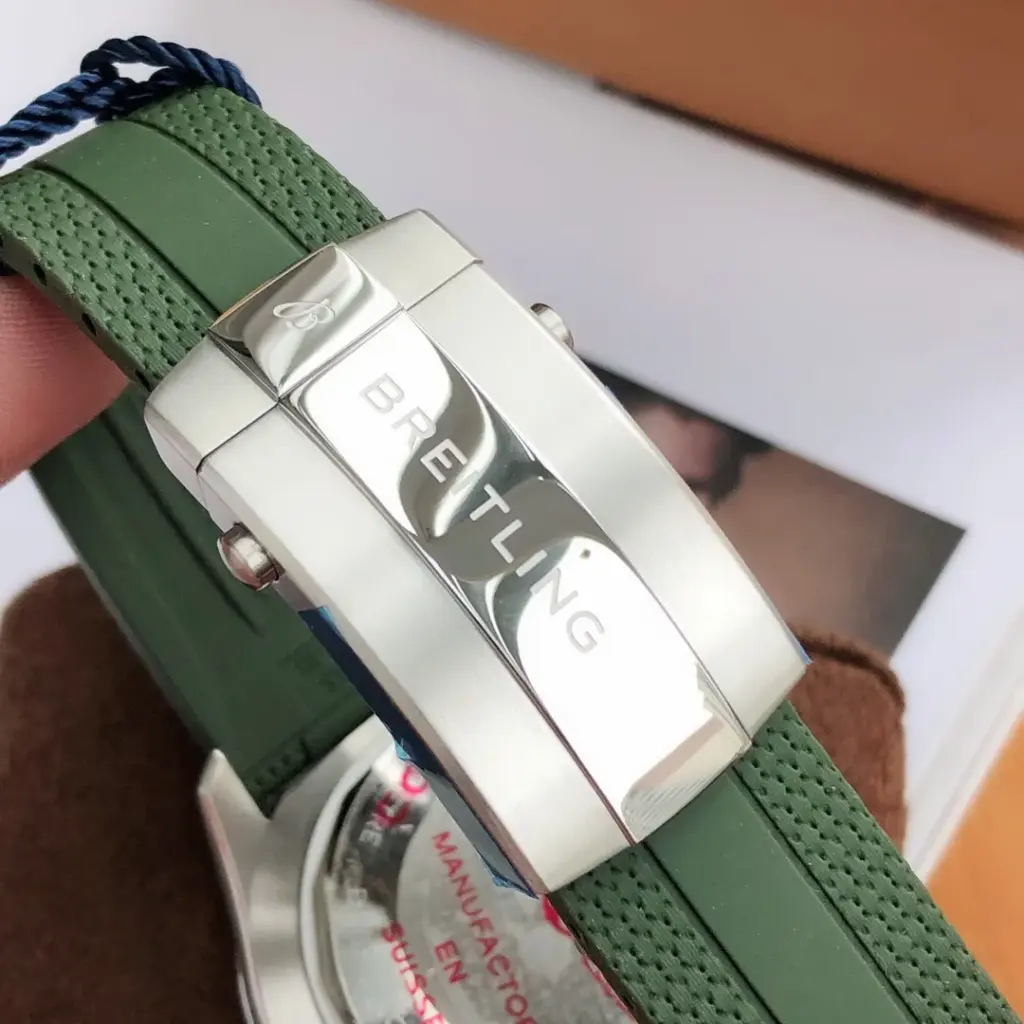 BLS Factory Breitling Superocean 42mm Green dial — image 8