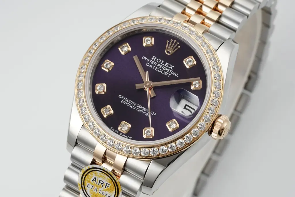 AR Factory Rolex Datejust 31mm Aubergine dial — image 2