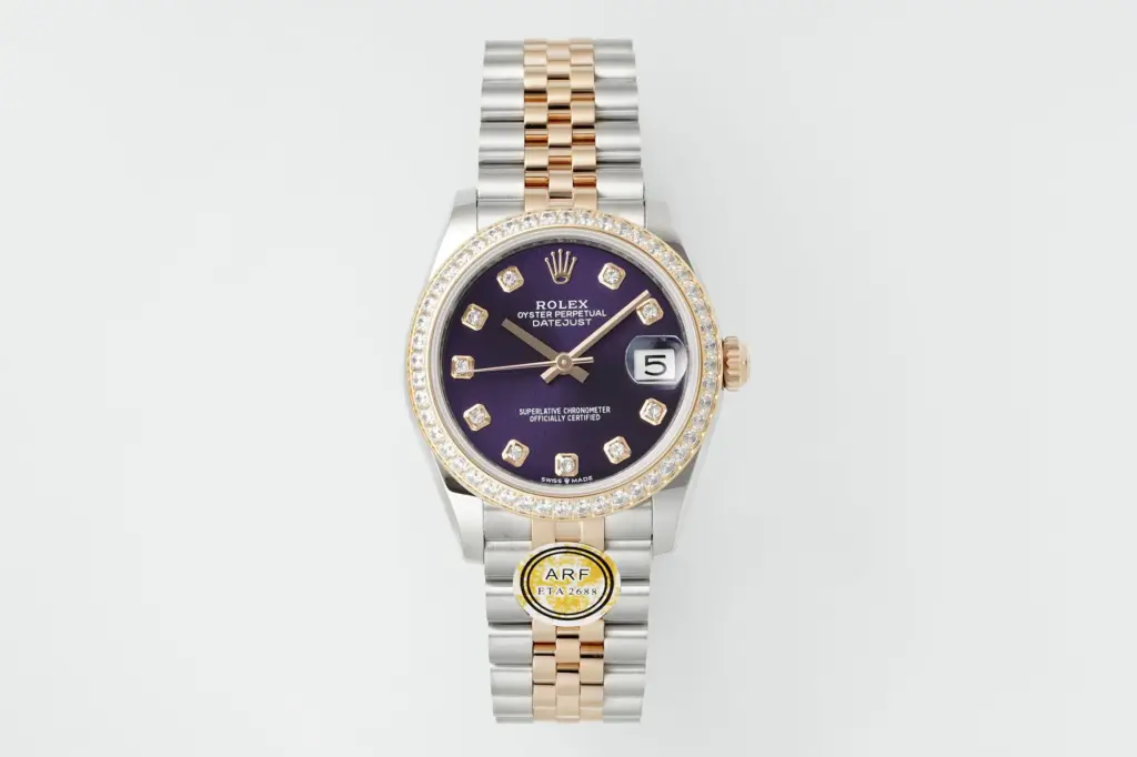 AR Factory Rolex Datejust 31mm Aubergine dial