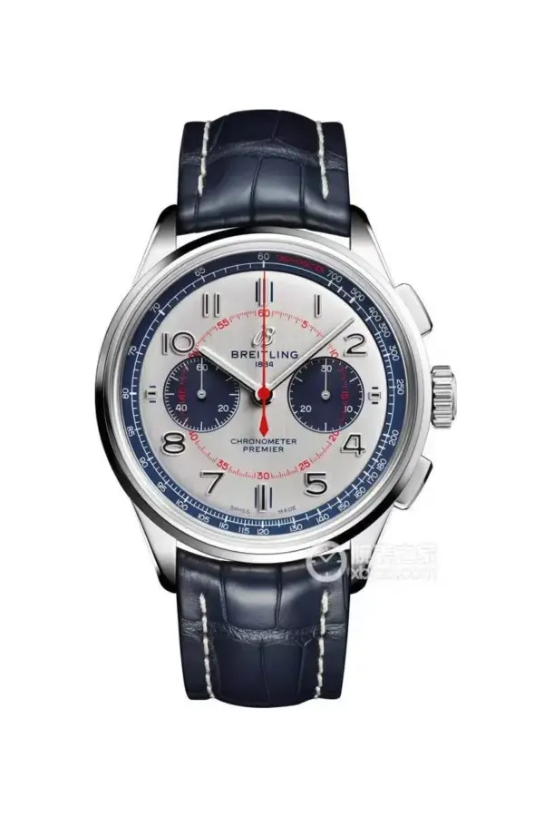 OM Factory Breitling Premier B01 Chronograph Blue Leather – Super Clone Watch Replica