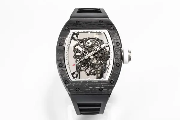 ZF Factory Richard Mille RM055 NTPT Carbon Black Super Clone Luxury Watch