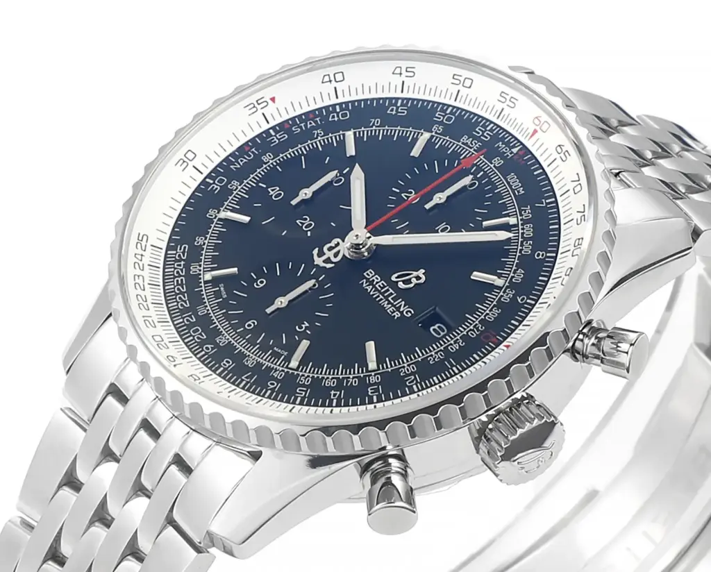 OM Factory Breitling Navitimer Blue dial — image 6