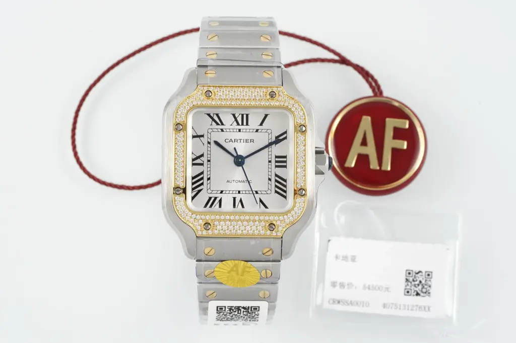 Cartier Santos de Cartier White dial
