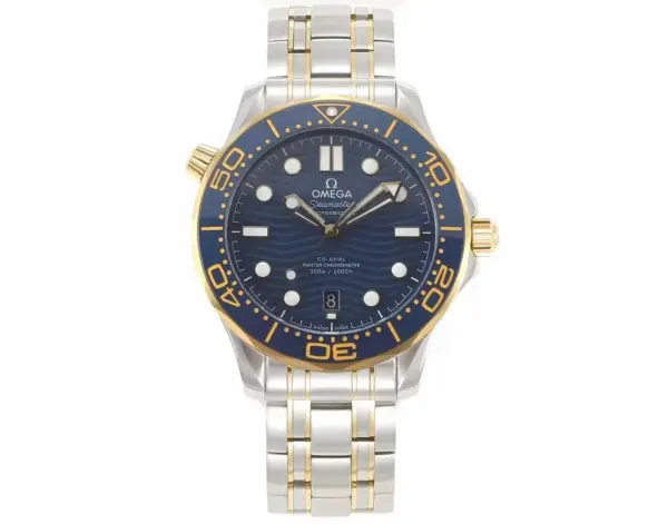 VS Factory OMEGA Seamaster Planet Ocean 600m Co-Axial Master Chronometer 42mm Diver’s Watch – Blue Dial, Stainless Steel with Ceramic Bezel by VSF Watches Brand