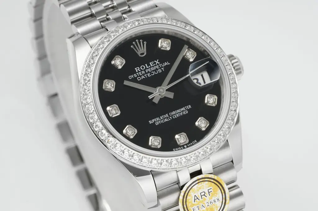 AR Factory Rolex Datejust 31mm Black Diamond dial — image 3