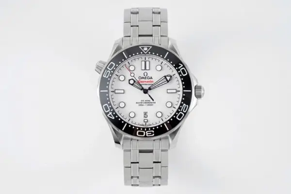 VS Factory Omega Seamaster 300M White Dial Steel – High-Quality VSF Watches