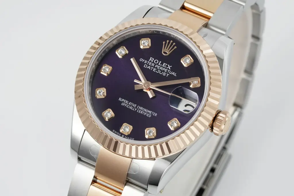 AR Factory Rolex Datejust 31mm Aubergine Diamond dial — image 2
