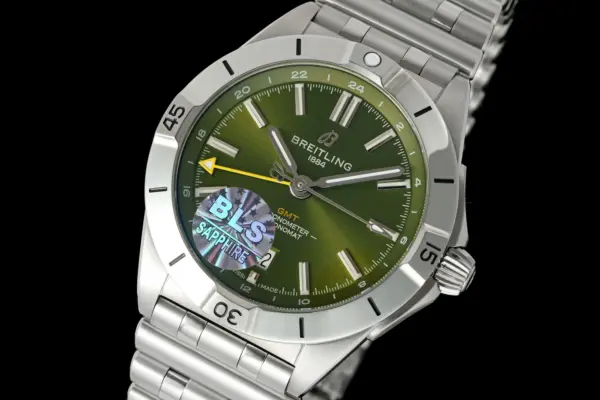 BLS Factory Breitling Superocean Automatic 42 Green Dial Stainless Steel Bracelet Men’s Watch