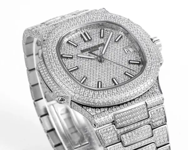 TWA Factory Patek Philippe Nautilus 5719/10G White Gold Super Clone Replica Watch