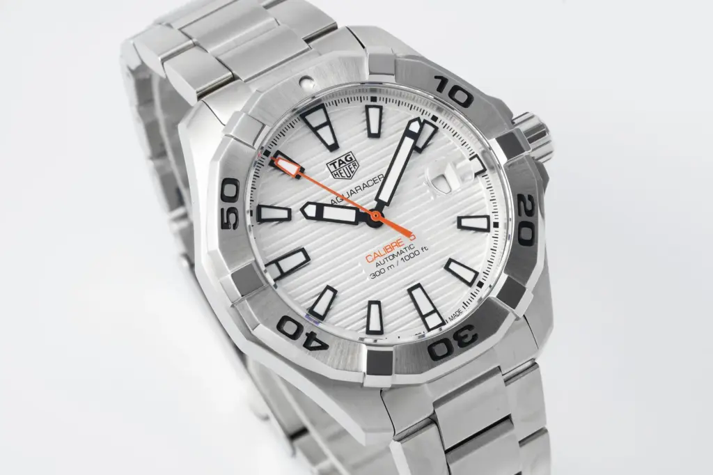 V6 Factory TAG Heuer Aquaracer White dial — image 9