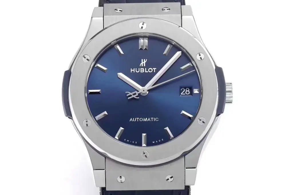 BB Factory Hublot Classic Fusion 45mm Blue dial — image 8