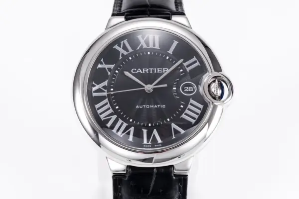 3K Factory Cartier Ballon Bleu 42mm Black Automatic Watch – Top Quality Replica Watch