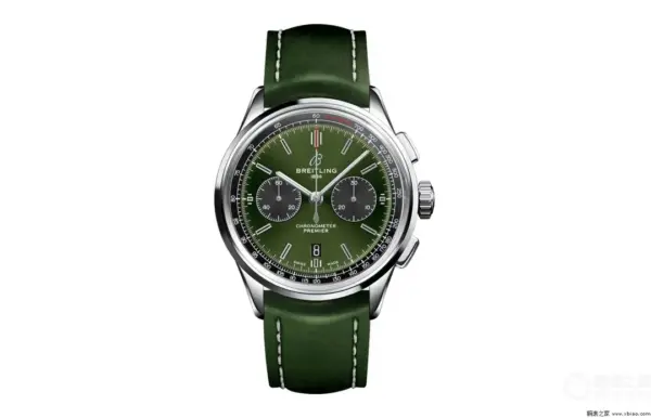 JF Factory Breitling Premier B01 Chronograph Green Leather – Super Clone Watch Masterpiece