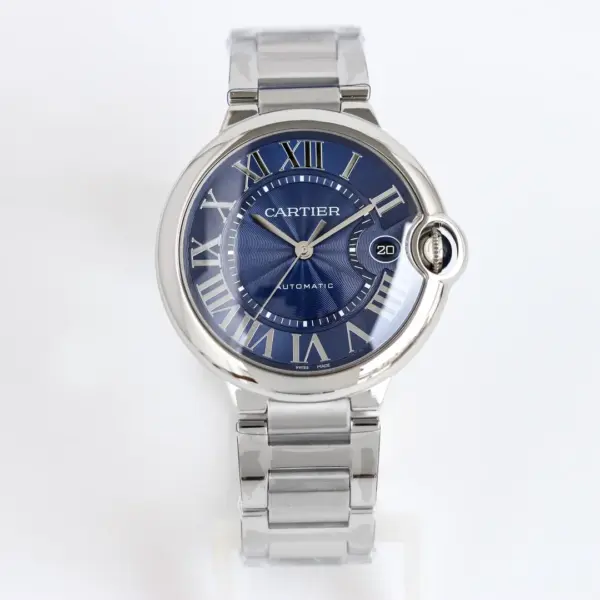 AF Factory CARTIER Ballon Bleu 40 Steel Blue Dial