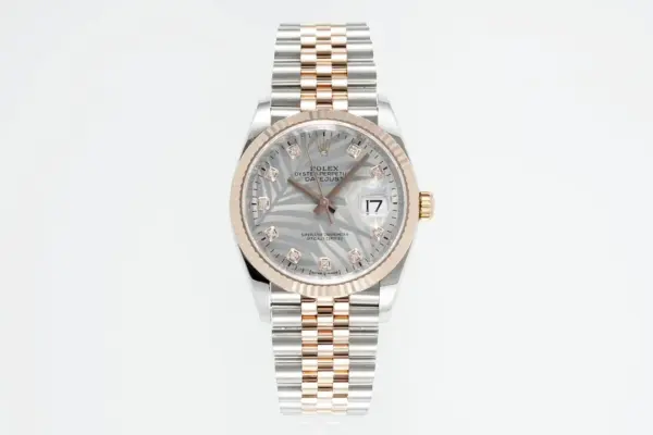 VS Factory Rolex Datejust 36 Oystersteel and Everose Gold Automatic Watch