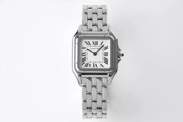 3K Factory Cartier Panthere de Cartier Watch Silver Steel Small size 22MM- Top Replica Watch