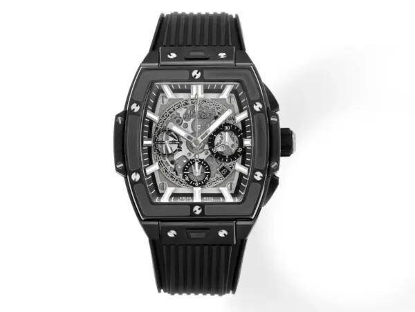 ZF Factory HUBLOT Spirit of Big Bang Black Titanium & Resin Limited Edition Watch – Model 642.NX.0170.RX – Super Clone Masterpiece