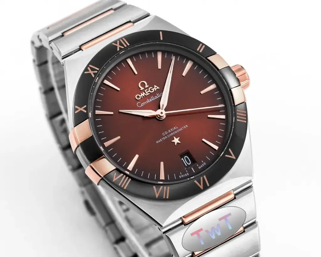 Omega Constellation 41mm Burgundy dial — image 3