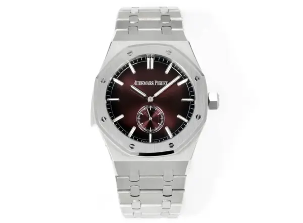 ZF Factory Audemars Piguet Royal Oak 26591IP Burgundy Steel Super Clone Watch