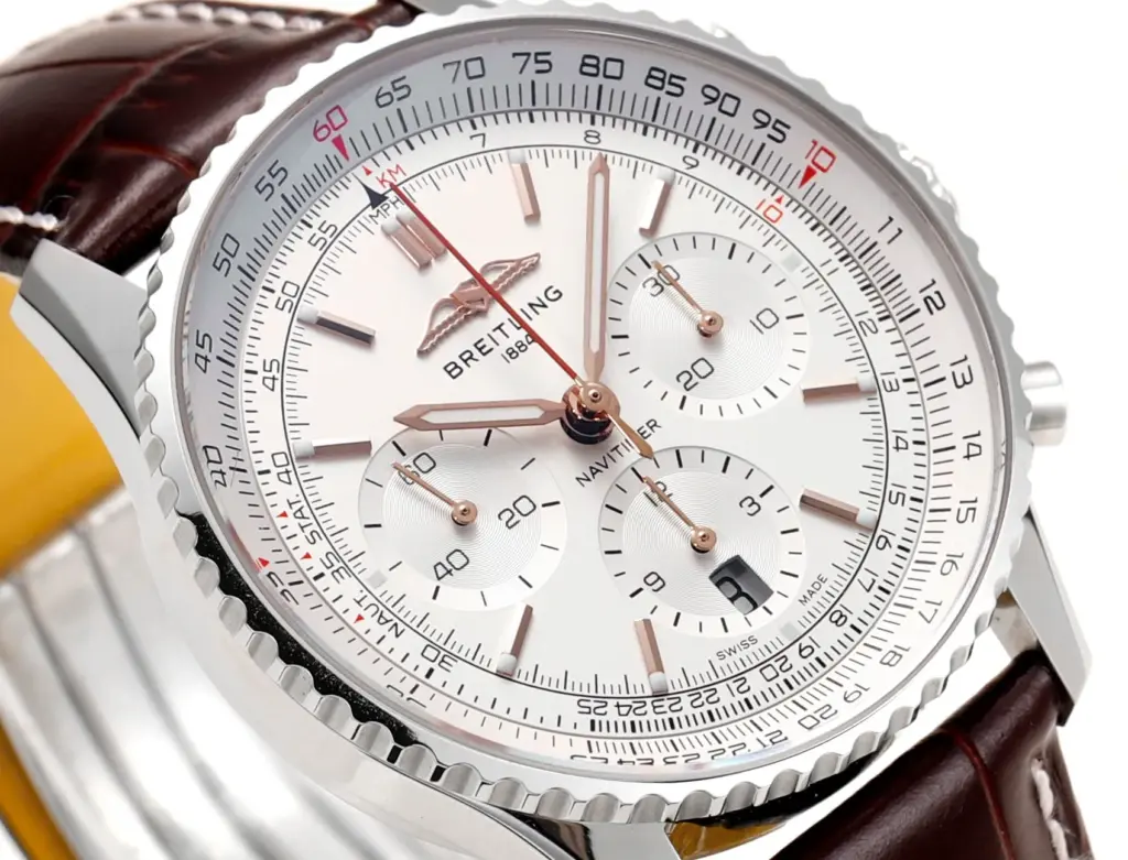 BLS Factory Breitling Navitimer Silver dial — image 5
