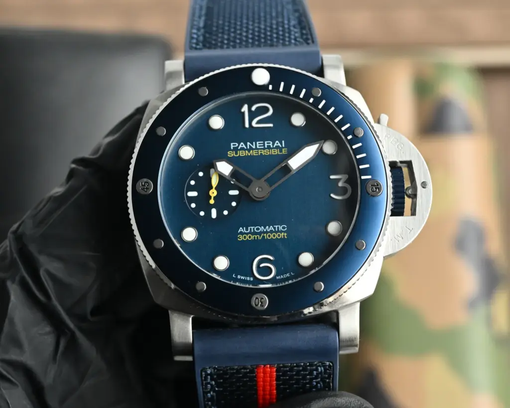 Panerai Submersible Blue dial