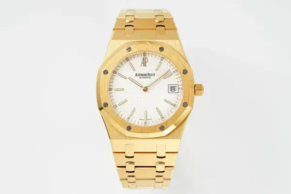 8F Factory Audemars Piguet Royal Oak 15202 Gold Super Clone Watch