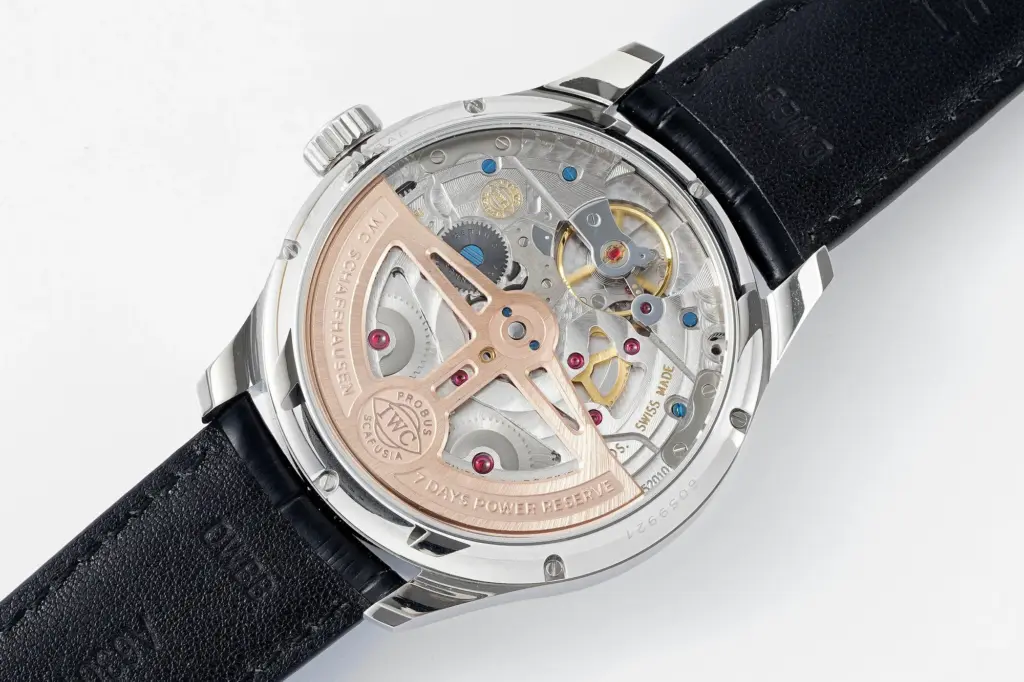 APS Factory IWC Perpetual Calendar Collection Blue dial — image 9
