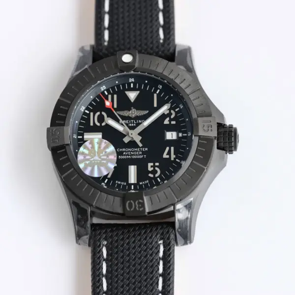 KOR Factory Breitling Avenger Automatic 45 Seawolf Black – Super Clone Watch