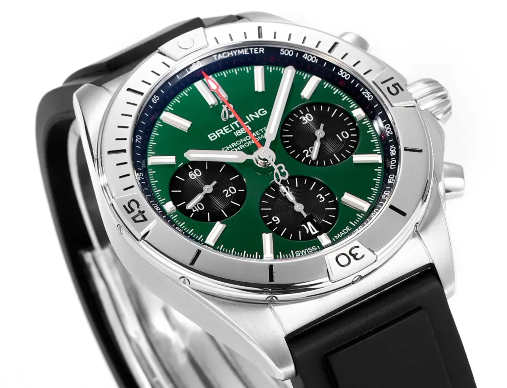 BLS Factory Breitling Chronomat Green dial — image 4