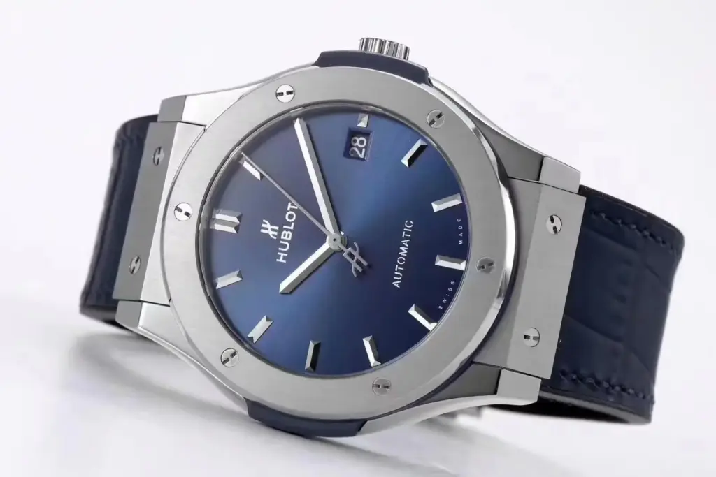 BB Factory Hublot Classic Fusion 45mm Blue dial — image 5
